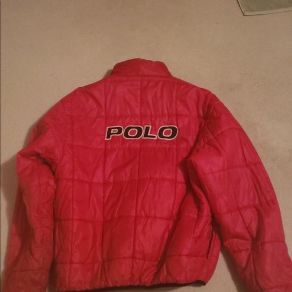 Vintage 90s jacket polo large - Picture 3 of 3